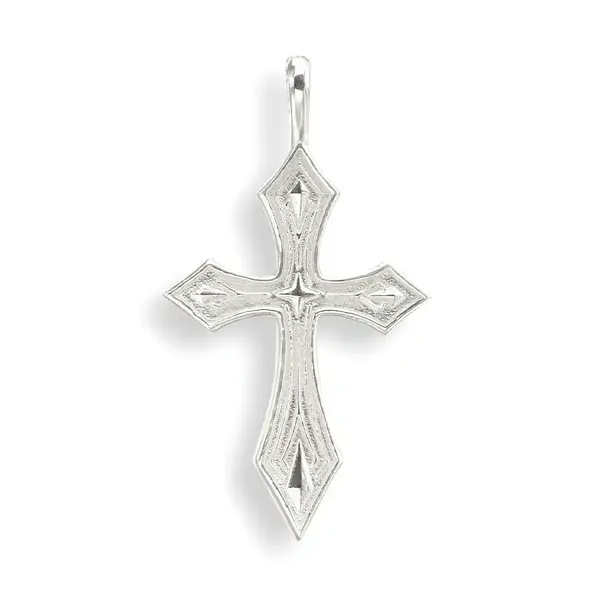 ENAMEL CROSS NECKLACE Parkers' Karat Patch Asheville, NC