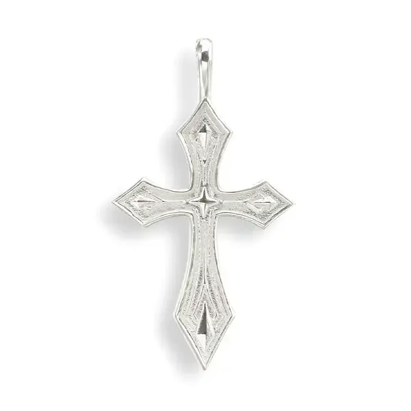 ENAMEL CROSS NECKLACE Parkers' Karat Patch Asheville, NC