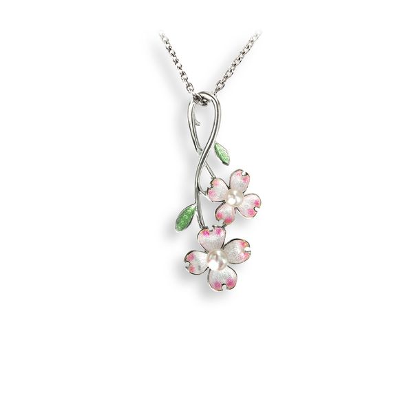 DOUBLE DOGWOOD NECKLACE Parkers' Karat Patch Asheville, NC