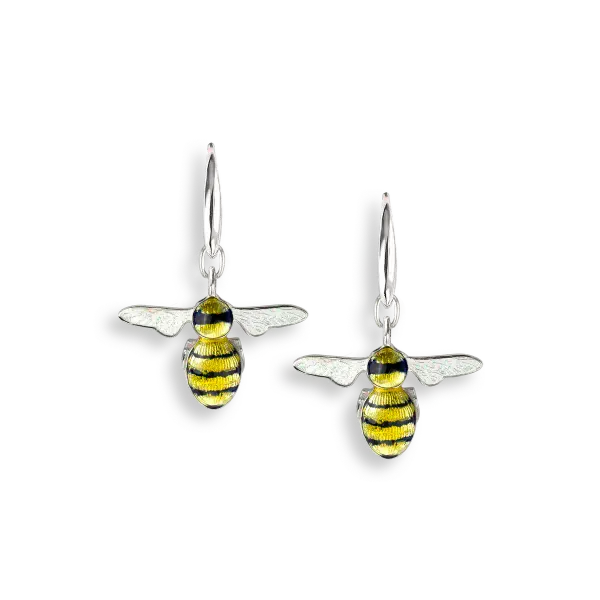 BEE DANGLE EARRINGS Parkers' Karat Patch Asheville, NC