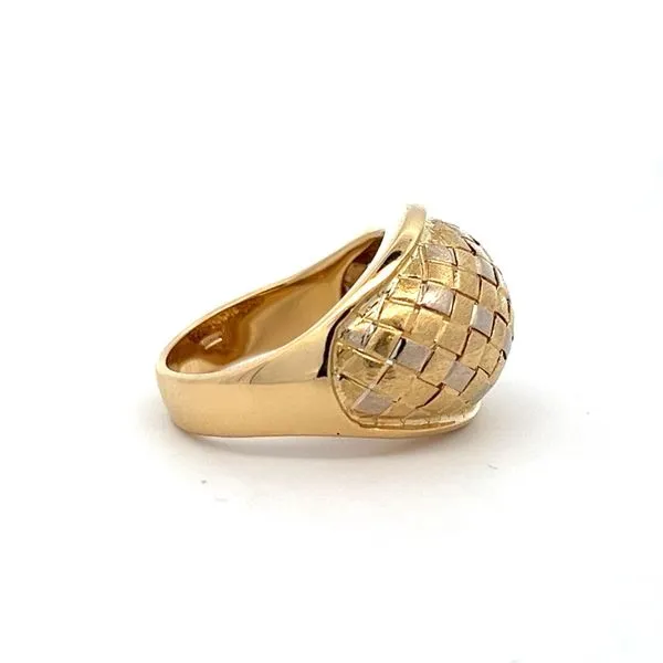 ESTATE 18K DOME RING Image 2 Parkers' Karat Patch Asheville, NC