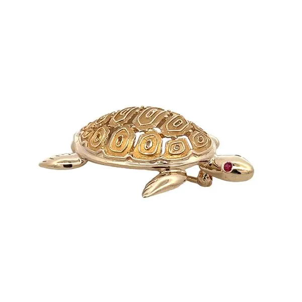 ESTATE TURTLE PIN Parkers' Karat Patch Asheville, NC
