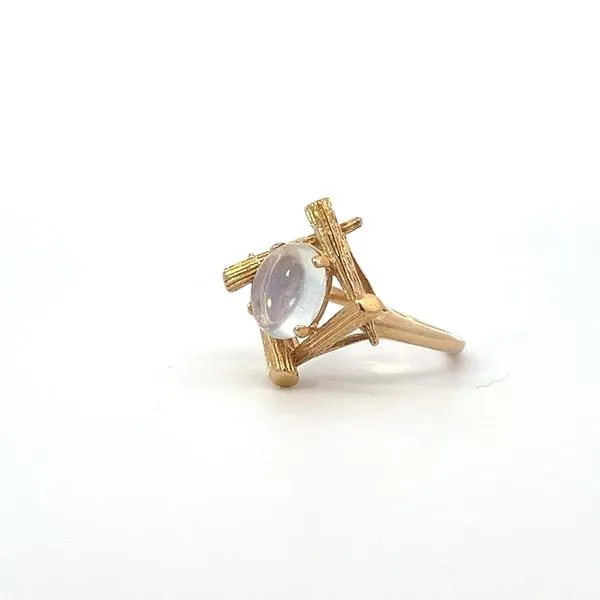 ESTATE MOONSTONE RING Image 2 Parkers' Karat Patch Asheville, NC