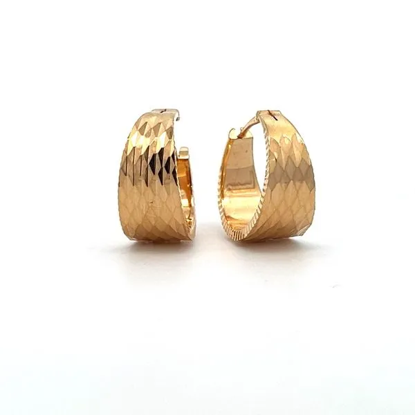ESTATE HOOP EARRING Parkers' Karat Patch Asheville, NC