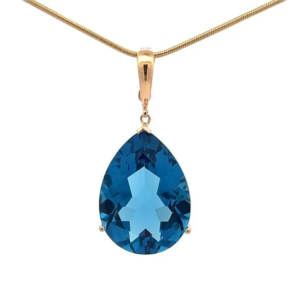 ESTATE PEAR SHAPED PENDANT Parkers' Karat Patch Asheville, NC