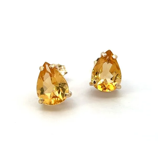 ESTATE CITRINE EARRINGS Parkers' Karat Patch Asheville, NC
