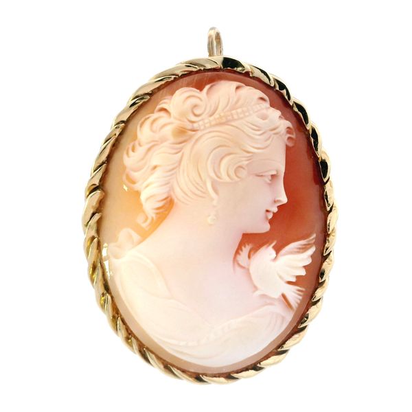 ESTATE CAMEO PIN/PENDANT Parkers' Karat Patch Asheville, NC