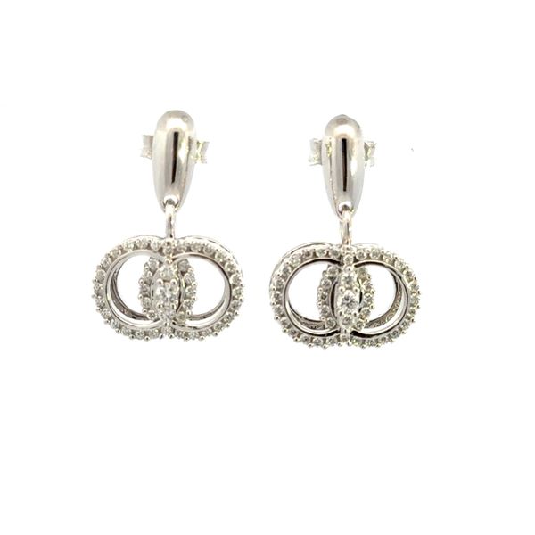 ESTATE DIAMOND EARRINGS Parkers' Karat Patch Asheville, NC