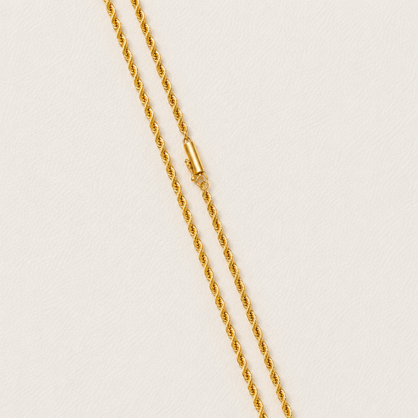 ESTATE SOLID ROPE CHAIN Parkers' Karat Patch Asheville, NC