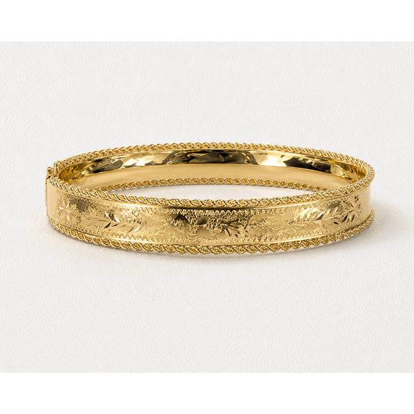 ESTATE HINGED HARD BANGLE Parkers' Karat Patch Asheville, NC