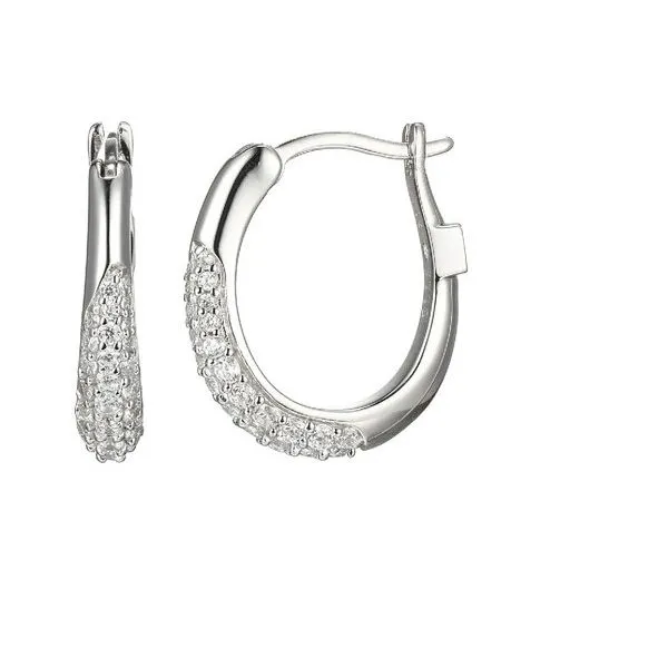 Elle Jewelry Silver Earrings 001 645 00226 Pat s Jewelry Centre Sioux Center IA