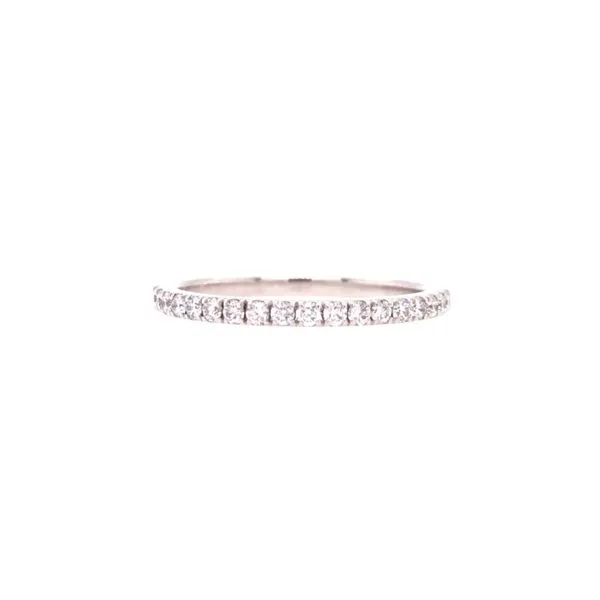 14 Karat White Gold Wedding Set Image 3 Paul Bensel Jewelers Yuma, AZ