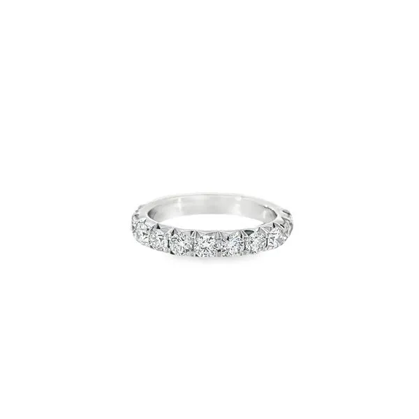 14K White Gold 1.30 ctw Split Prong Diamond Band Paul Bensel Jewelers Yuma, AZ