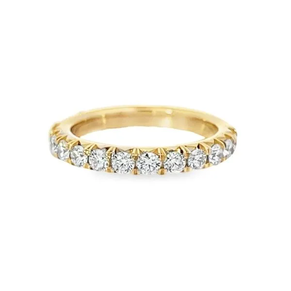 14K Yellow Gold 0.78 ctw Split Prong Diamond Band Paul Bensel Jewelers Yuma, AZ
