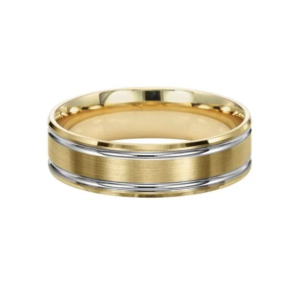 14K Yellow Gold 6 mm Comfort Fit Wedding Band Image 2 Paul Bensel Jewelers Yuma, AZ