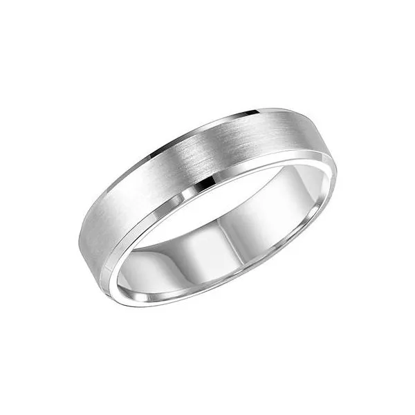 14K White Gold 6 mm Comfort Fit Wedding Band Paul Bensel Jewelers Yuma, AZ