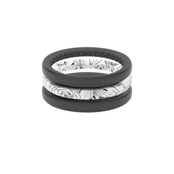 1PC Flexible Silicone Wedding Ring Men Women Diamond Rubber Band Fashion Jewelry 
