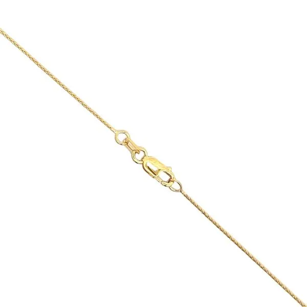 14K Yellow Gold 3/4 Ct. Solitaire Diamond Necklace Image 2 Paul Bensel Jewelers Yuma, AZ