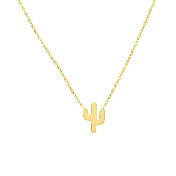 14K Yellow Gold 16