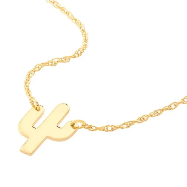 14K Yellow Gold 16
