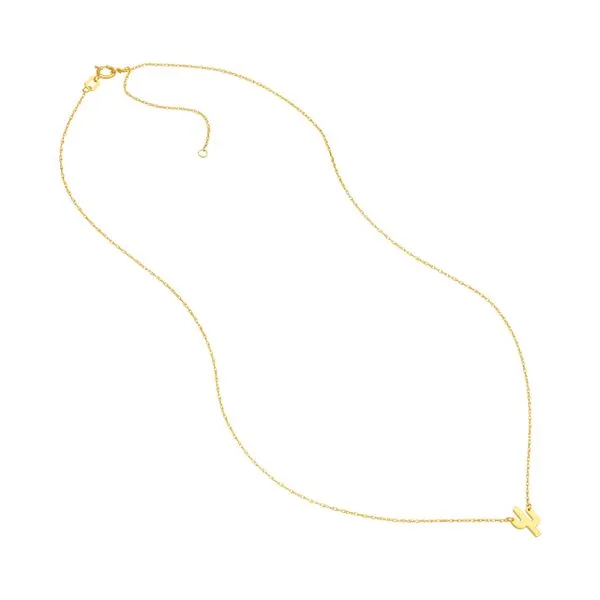 14K Yellow Gold 16