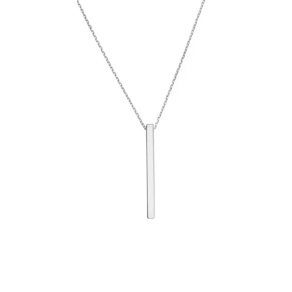 Sterling Silver Vertical Bar Necklace Paul Bensel Jewelers Yuma, AZ