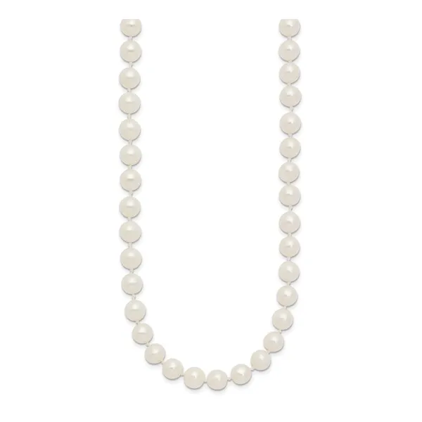 14 Karat Yellow Gold 6 - 7 mm Cultured Freshwater Pearl Necklace - 18 inches Image 2 Paul Bensel Jewelers Yuma, AZ