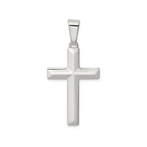 Sterling Silver Polished Cross Pendant Paul Bensel Jewelers Yuma, AZ