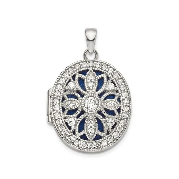 Diamond simulant pendant clearance