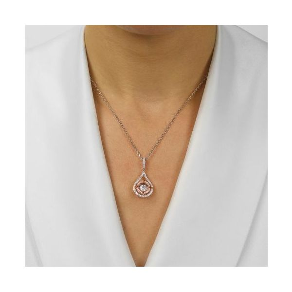 Diamond Simulant Pendant/Necklace Image 2 Paul Bensel Jewelers Yuma, AZ