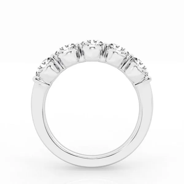 14K White Gold 3.50 ctw Lab Grown Round Anniversary Band Image 2 Paul Bensel Jewelers Yuma, AZ