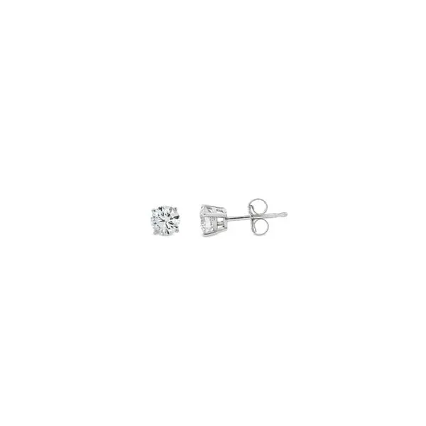 14K White Gold 3/4 ctw Lab Grown Diamond Studs Paul Bensel Jewelers Yuma, AZ