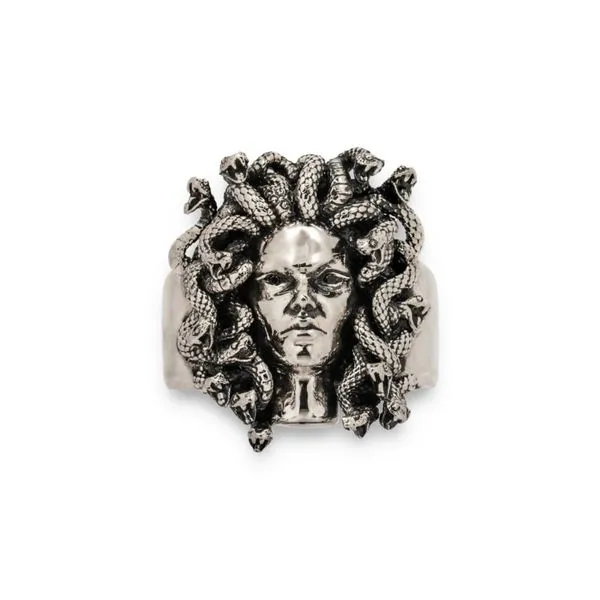 Men's Bensel Made Sterling Silver Medusa Ring Image 4 Paul Bensel Jewelers Yuma, AZ