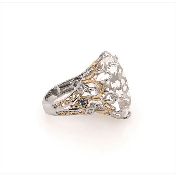 Diamond Simulant Fashion Ring Image 2 Paul Bensel Jewelers Yuma, AZ