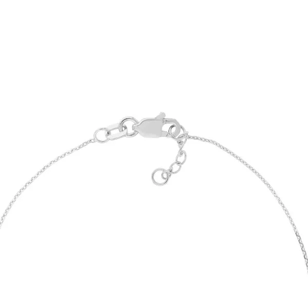 Sterling Silver Sideways Mini Cross Adjustable Bracelet Image 3 Paul Bensel Jewelers Yuma, AZ