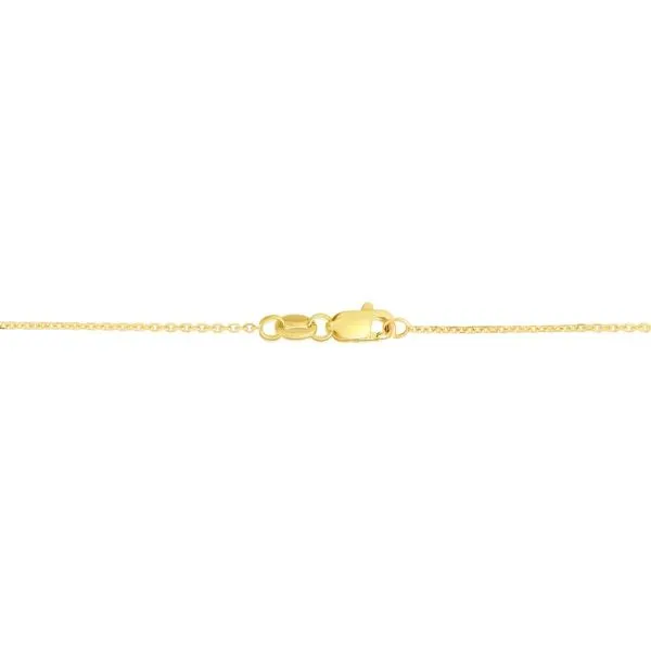 14K Yellow Gold 0.87 mm D/C cable chain - 20 inches Image 3 Paul Bensel Jewelers Yuma, AZ