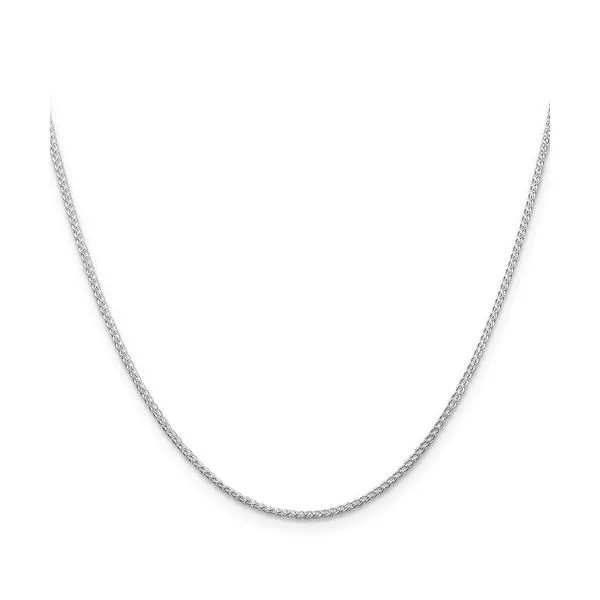 Sterling Silver Rhodium-Plated 1.25 mm Round Spiga Chain - 20 inches Paul Bensel Jewelers Yuma, AZ