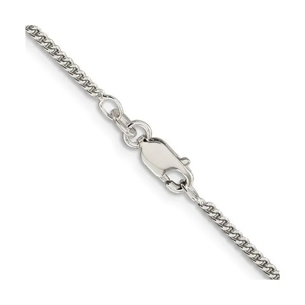Sterling Silver 1.75 mm Curb Chain - 26 inches Image 2 Paul Bensel Jewelers Yuma, AZ