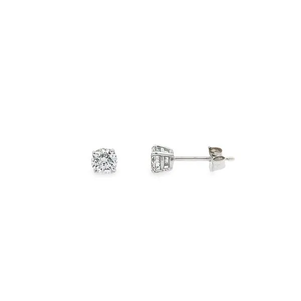 14K White Gold 1/2 ctw Diamond Studs Paul Bensel Jewelers Yuma, AZ