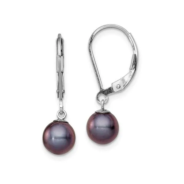 Sterling Silver Dangle Pearl Earrings Paul Bensel Jewelers Yuma, AZ