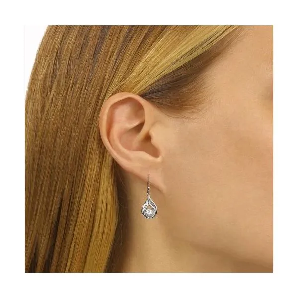 Diamond Simulant Earrings Image 2 Paul Bensel Jewelers Yuma, AZ