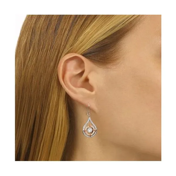Diamond Simulant Earrings Image 2 Paul Bensel Jewelers Yuma, AZ