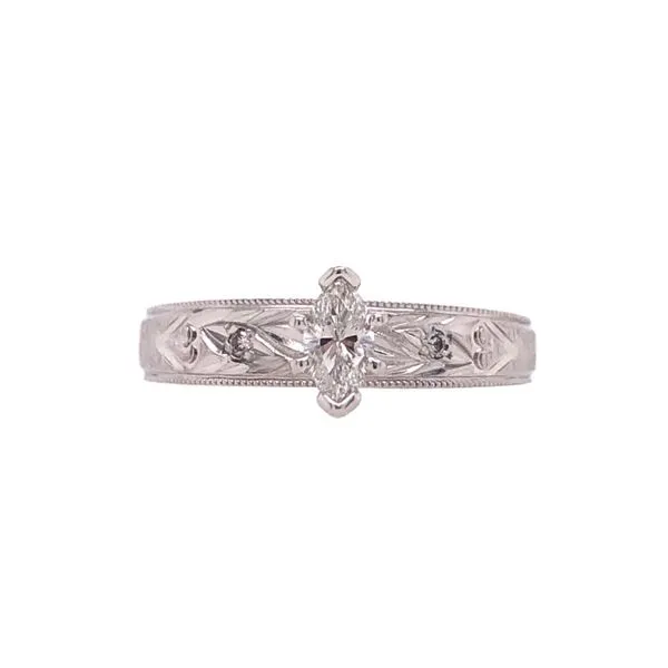 Estate Engagement Ring Image 2 Paul Bensel Jewelers Yuma, AZ