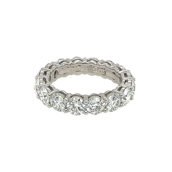 Platinum Tiffany & Co. 4 ctw Diamond Eternity Band