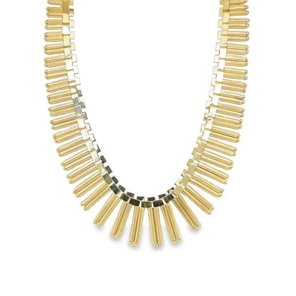 14K Yellow Gold Fringe Necklace - 17 inches Paul Bensel Jewelers Yuma, AZ