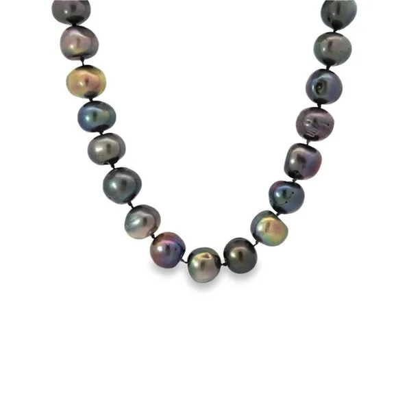 14K Yellow Gold Baroque Dyed Cultured Freshwater Pearl Strand - 18 inches Paul Bensel Jewelers Yuma, AZ