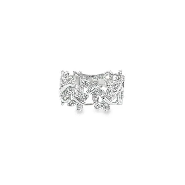 14K White Gold Diamond Butterfly Ring Paul Bensel Jewelers Yuma, AZ