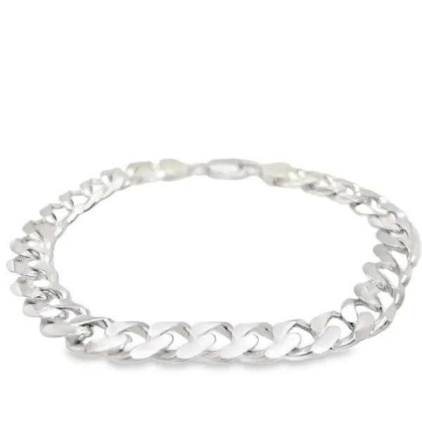 Sterling Silver 9.3 mm Curb Link Bracelet Paul Bensel Jewelers Yuma, AZ
