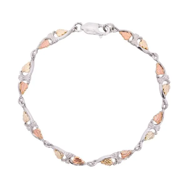 Sterling Silver and 10K Black Hills Gold Bracelet Paul Bensel Jewelers Yuma, AZ