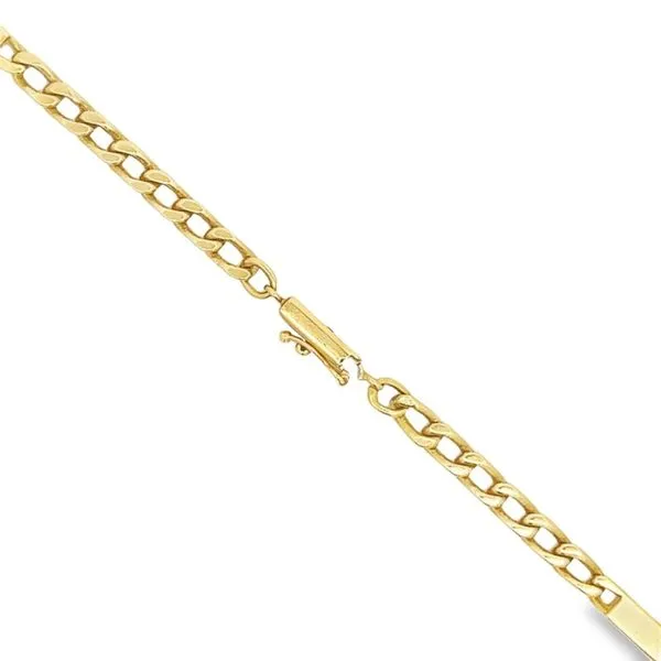 18K Yellow Gold 4.1 mm Fancy Link Chain - 36 inches Image 2 Paul Bensel Jewelers Yuma, AZ